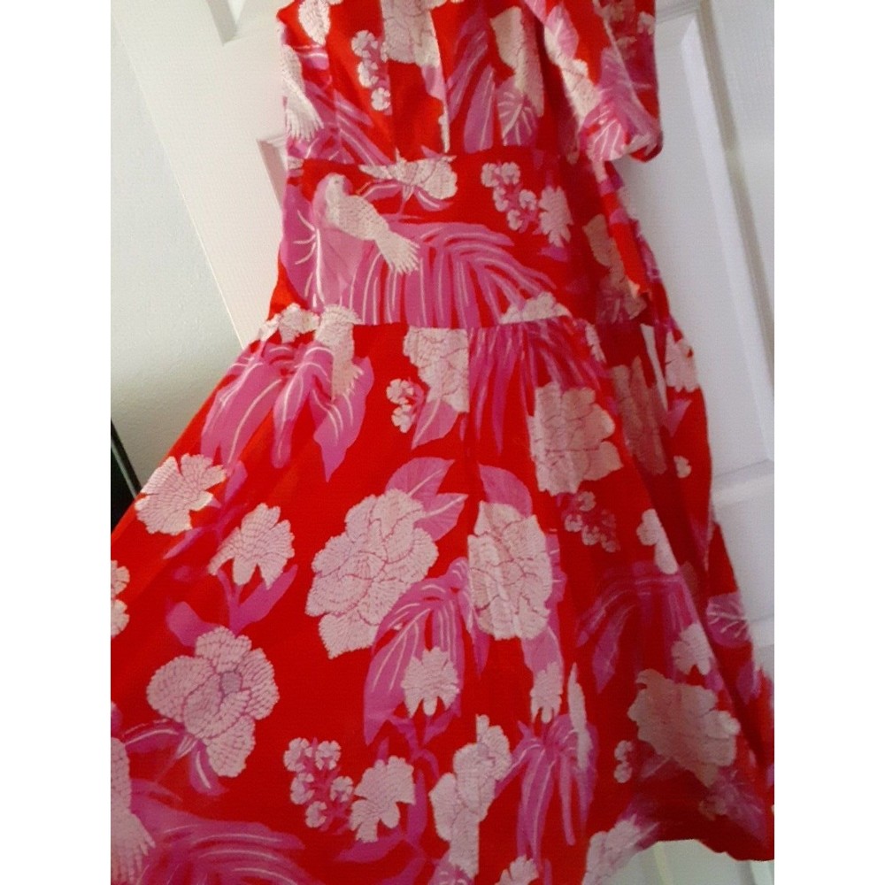 FARM Rio Red One Shoulder Dress - Picture 10 of 12